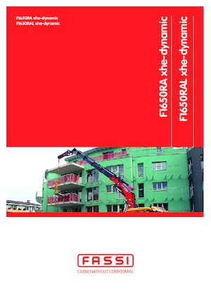 Гідравлічні вантажні крани Fassi F 1650 RAL 2.28 xhe-dynamic