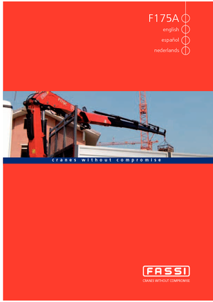 Гідравлічні вантажні крани Fassi F 175 A 25