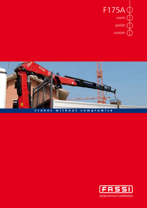 Гідравлічні вантажні крани Fassi F 175 A 25