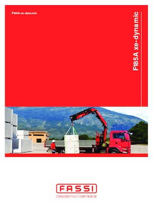 Гідравлічні вантажні крани Fassi F 185 A 2.26 xe-dynamic