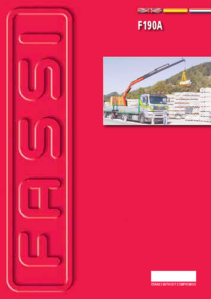 Гідравлічні вантажні крани Fassi F 190 AC 23