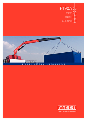 Гідравлічні вантажні крани Fassi F 190 AC 23