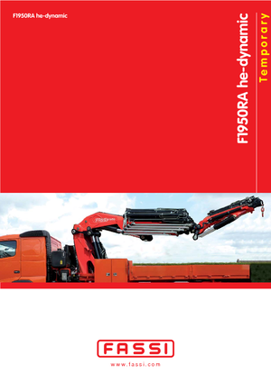 Гідравлічні вантажні крани Fassi F 1950 RA 2.28 he-dynamic