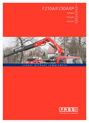 Гідравлічні вантажні крани Fassi F 210 A 24