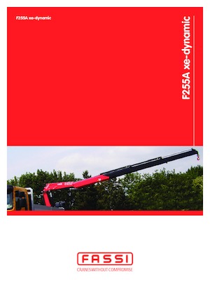 Гідравлічні вантажні крани Fassi F 255 AC 2.26 xe-dynamic