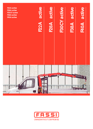 Гідравлічні вантажні крани Fassi F 40 A 0.21 active