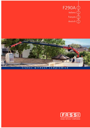 Гідравлічні вантажні крани Fassi F 290 A 26