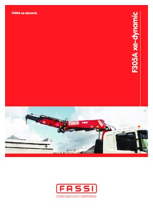 Гідравлічні вантажні крани Fassi F 305 A 2.28 xe-dynamic