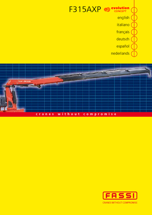 Гідравлічні вантажні крани Fassi F 315 ACXP 24