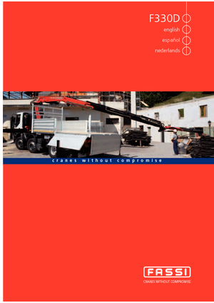 Гідравлічні вантажні крани Fassi F 330 D 22