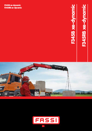 Гідравлічні вантажні крани Fassi F 345 B 2.22 xe-dynamic