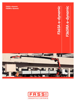 Гідравлічні вантажні крани Fassi F 365 A 2.25 e-dynamic