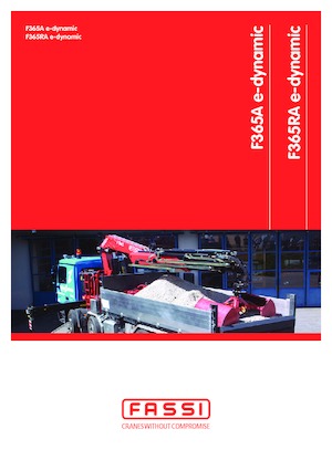 Гідравлічні вантажні крани Fassi F 365 RAC 2.24 e-dynamic