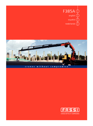 Гідравлічні вантажні крани Fassi F 385 A 23