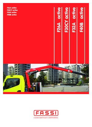 Гідравлічні вантажні крани Fassi F 40 B 0.22 active