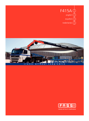 Гідравлічні вантажні крани Fassi F 415 AC 25