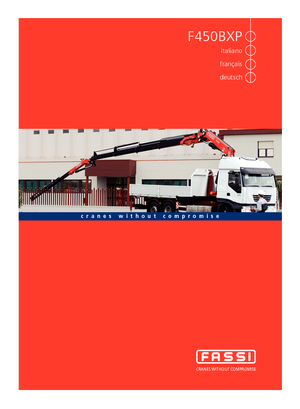 Гідравлічні вантажні крани Fassi F 450 BXP 27