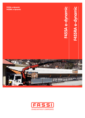 Гідравлічні вантажні крани Fassi F 455 A 2.27 e-dynamic