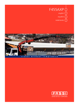 Гідравлічні вантажні крани Fassi F 455 AXP 28