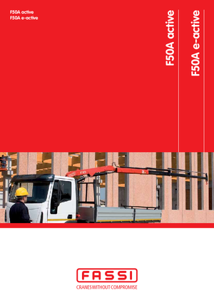 Гідравлічні вантажні крани Fassi F 50 A 0.22 active