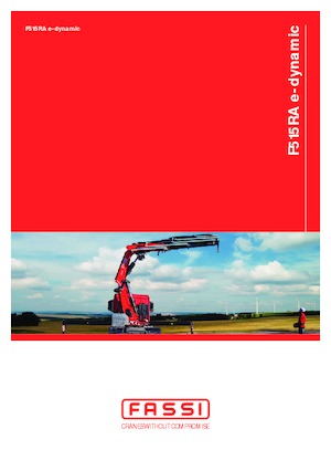 Гідравлічні вантажні крани Fassi F 515 RA 2.24 e-dynamic