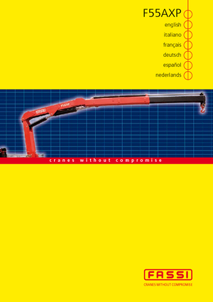 Гідравлічні вантажні крани Fassi F 55 AXP 24