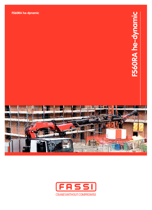 Гідравлічні вантажні крани Fassi F 560 RA 2.25 he-dynamic