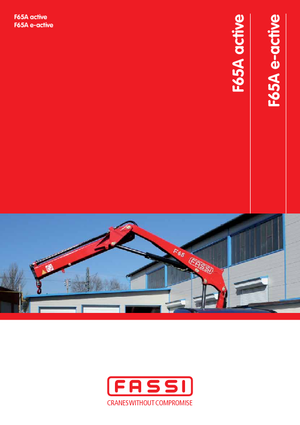 Гідравлічні вантажні крани Fassi F 65 A 0.24 active