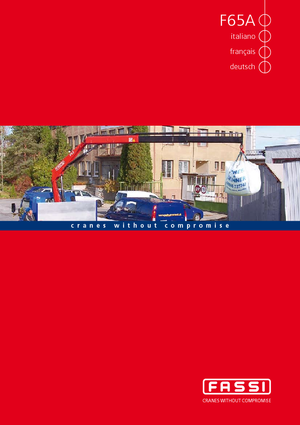 Гідравлічні вантажні крани Fassi F 65 A 21