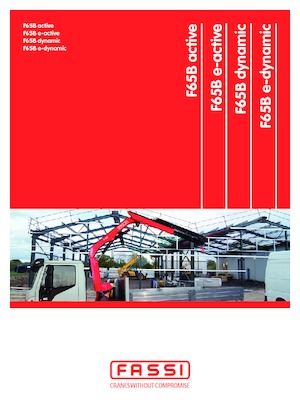 Гідравлічні вантажні крани Fassi F 65 B 0.21 e-active