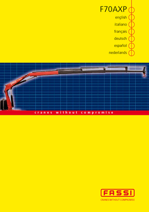 Гідравлічні вантажні крани Fassi F 70 AXP 23