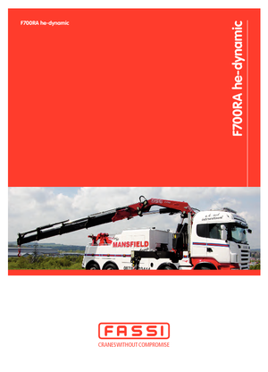 Гідравлічні вантажні крани Fassi F 700 RA 2.27 he-dynamic