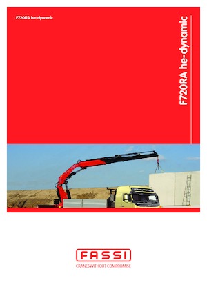Гідравлічні вантажні крани Fassi F 720 RA 2.26 he-dynamic