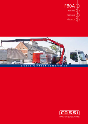 Гідравлічні вантажні крани Fassi F 80 A 24