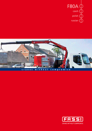 Гідравлічні вантажні крани Fassi F 80 A 24