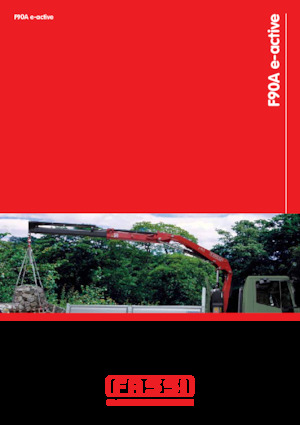 Гідравлічні вантажні крани Fassi F 90 A e-active