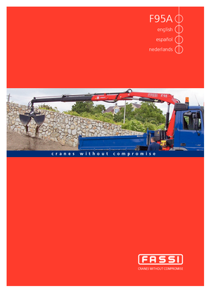 Гідравлічні вантажні крани Fassi F 95 A 22