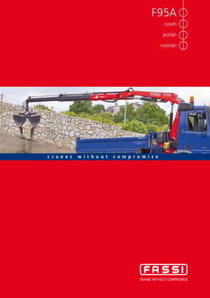 Гідравлічні вантажні крани Fassi F 95 A 22