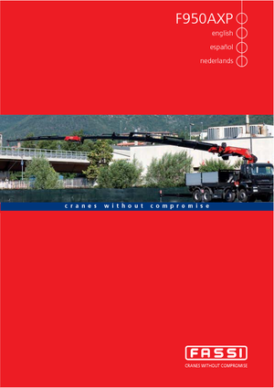 Гідравлічні вантажні крани Fassi F 950 AXP 28