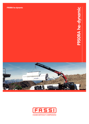 Гідравлічні вантажні крани Fassi F 950 RA 2.27 he-dynamic