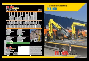 Гідравлічні вантажні крани Hyva Crane HA 100