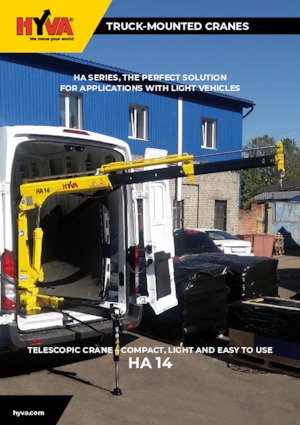 Гідравлічні вантажні крани Hyva Crane HA 14 E2