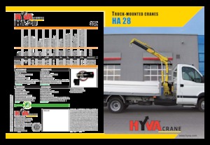 Гідравлічні вантажні крани Hyva Crane HA 28