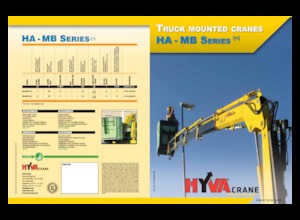 Гідравлічні вантажні крани Hyva Crane HA-MB 50