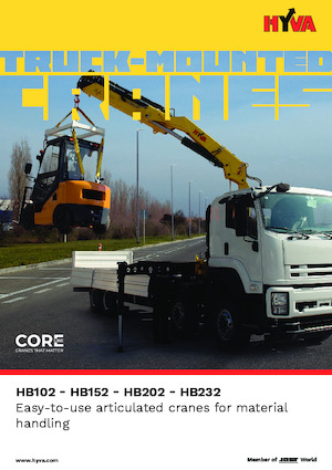 Гідравлічні вантажні крани Hyva Crane HB 202 E5 J2