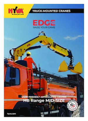 Гідравлічні вантажні крани Hyva Crane HB 210 E3