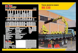 Гідравлічні вантажні крани Hyva Crane HB 230