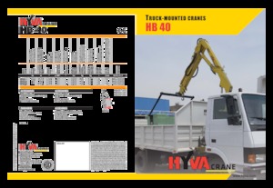 Гідравлічні вантажні крани Hyva Crane HB 40