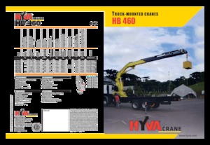 Гідравлічні вантажні крани Hyva Crane HB 460 E2