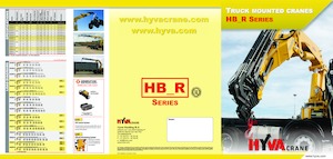 Гідравлічні вантажні крани Hyva Crane HB 450R E2